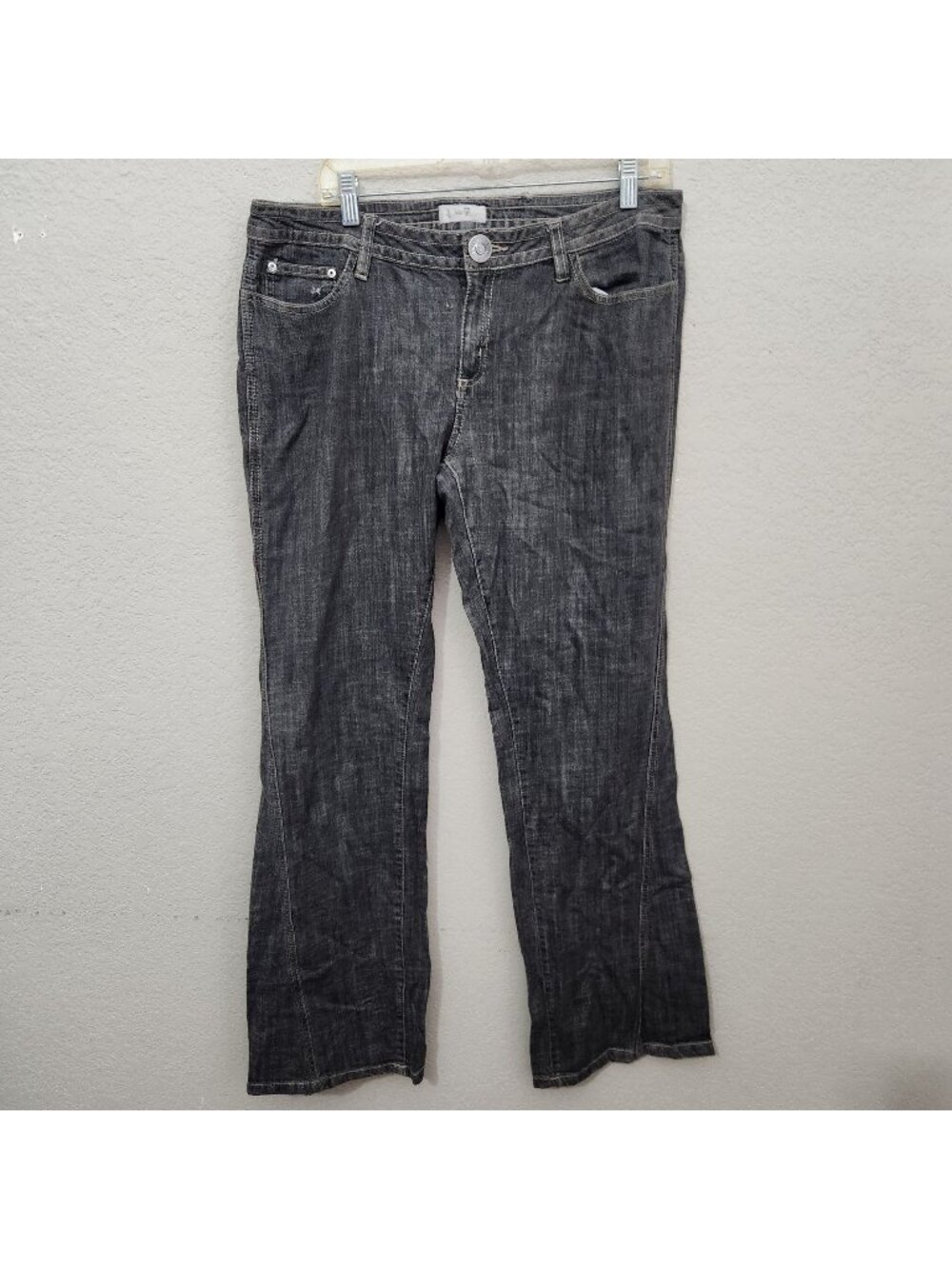 VTG 2000 y2K Metro 7 Low Rise Flare jeans W34